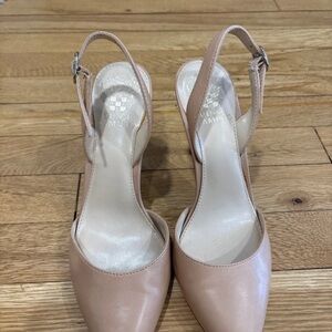 Vince Camuto Women's Blush Slingback Heels